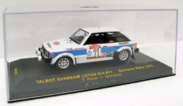 IXO Models Talbot Sunbeam Lotus Gr4 N 11 Rally Sanremo 1979 T.pond I.grindrod 1:43 RAC050