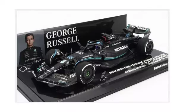 Minichamps Mercedes F1 W14 Team Mercedes-amg Petronas Formula One N 63 Australian Gp 2023 George Russell 1:43 417230363