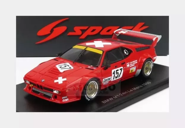 Spark Bmw M1 M88 3.5l S6 Team Angelo Pallavicini N 157 24h Le Mans 1985 A.pallavicini E.calderari M.vanoli 1:43 S6412