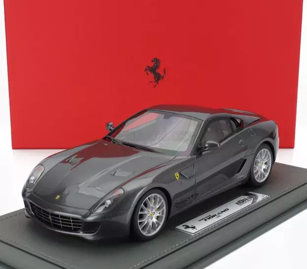 BBR Ferrari 599 Gtb Fiorano 2006 Manual Gear Box Cambio Manuale Con Vetrina With Showcase 1:18 BBR1872B-VET