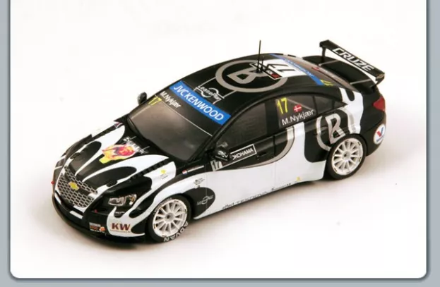 Spark Chevrolet Cruze 1.6t N 17 Wtcc 2013 M.nykjaer 1:43 S2454