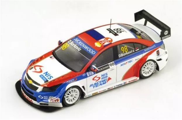 Spark Chevrolet Cruze Tc1 N 98 Wtcc Hungaroriong 2014 D.borkovic 1:43 S2465
