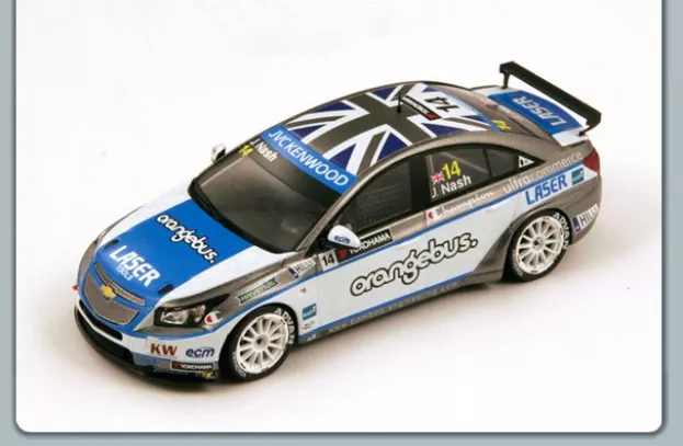 Spark Chevrolet Cruze 1.6t N 14 Wtcc 2013 J.nash 1:43 S2453