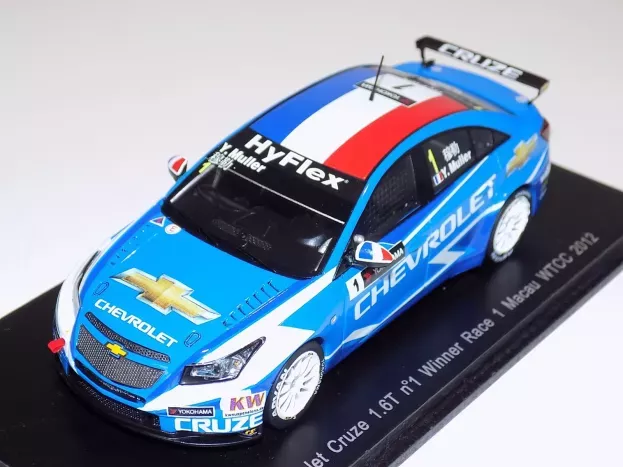 Spark Chevrolet Cruze 1.6t N 1 Winner Race 1 Macau Wtcc 2012 Y.muller 1:43 S2494