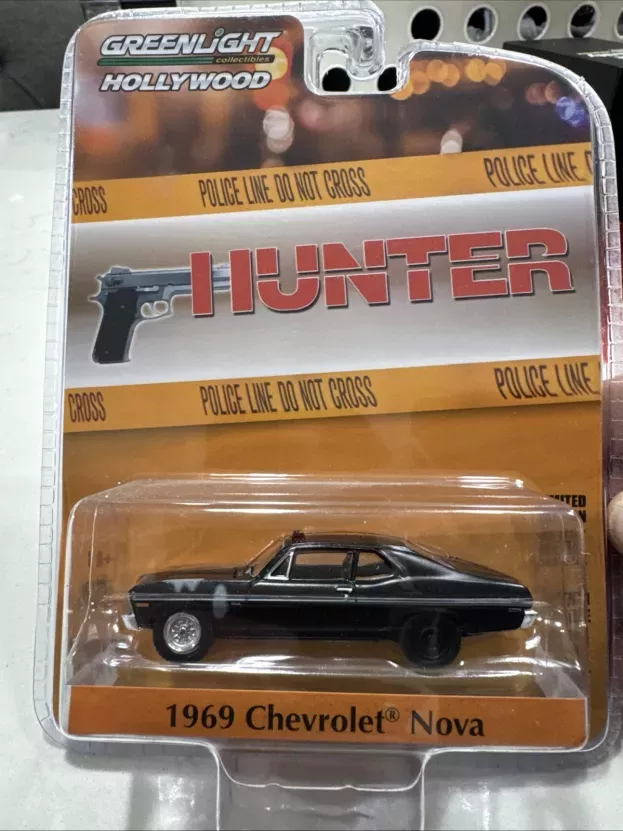 Greenlight Chevrolet Nova Police 1969 Rick Hunter 1:64 44880D