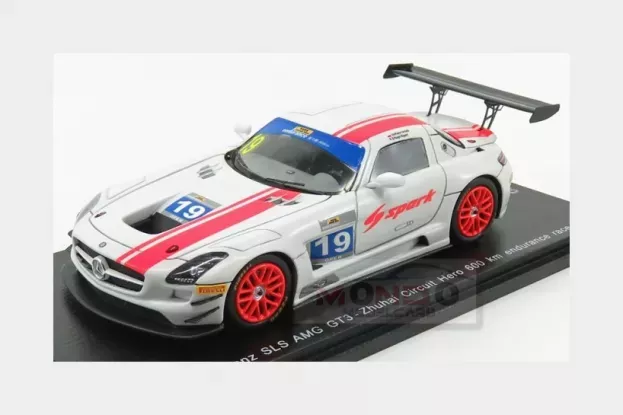 Spark Mercedes Sls Amg Gt3 Spark N 19 600km Endurance Race Circuit Zhuhai Hero 2018 S.ortelli H.ripert 1:43 SA178