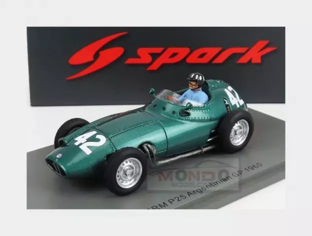 Spark Brm F1 P25 N 42 Argentine Gp 1960 G.hill 1:43 S5727