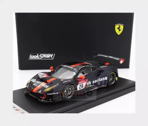 Looksmart Ferrari 488 Gt3 Evo 3.9l Turbo V8 Team Octane 126 Ag N 26 24h Nurburgring 2021 Bjorn Grossmann Simon Trummer Jonathan Hirschi Luca Ludwig 1:43 LSRC097