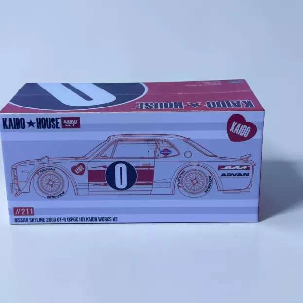 Mini GT Nissan Skyline Gt-r kpgc10 N 0 Kaido Works V2 1969 1:64 KHMG211