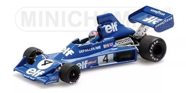Minichamps Tyrrell F1 Ford 007 N 4 Season 1975 P.depailler 1:43 400750004
