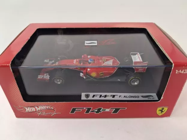 Hot Wheels Ferrari F1 F14-t N 14 Season 2014 Fernando Alonso 1:43 BLY69
