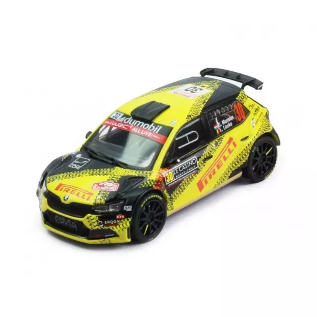 IXO Models Skoda Fabia Rs Evo N 30 Rally Montecarlo 2020 G.munster L.louka 1:43 RAM749
