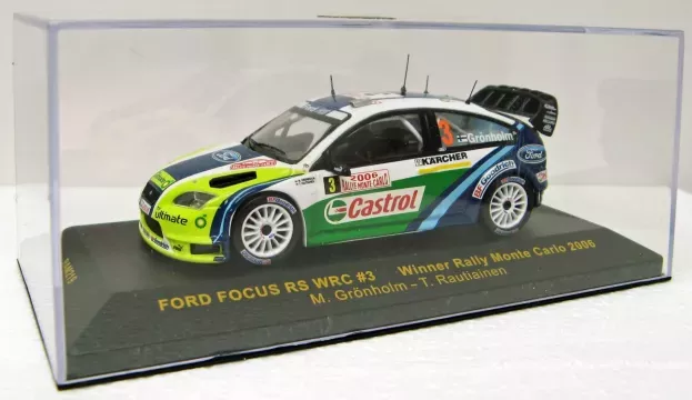 IXO Models Ford Focus Rs Wrc N 3 Winner Rally Montecarlo 2006 M.gronholm T.rautiainen 1:43 RAM219