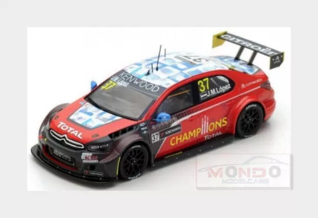 Spark Citroen C-elysee Wtcc N 37 3rd R2 Race Of Qatar 2016 Jose Maria Lopez 1:43 S5095