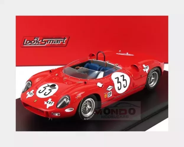 Looksmart Ferrari 275p Spider N 33 12h Sebring 1965 U.maglioli G.baghetti 1:43 LSRC093