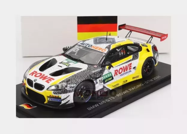 Spark Bmw 6-series M6 Gt3 Team Rowe Racing N 16 Dtm Season 2021 T.glock 1:43 SG797