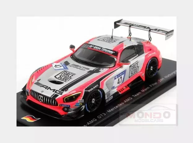 Spark Mercedes Amg Gt3 Team Mercedes Amg Team Mann-filter N 47 24h Nurburgring 2018 D.baumann E.mortara R.van Der Zande D.juncadella 1:43 SG419