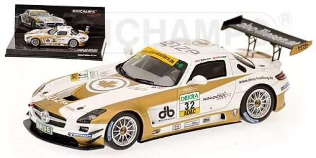 Minichamps Mercedes Sls Amg Gt3 Heico Motorsport N 32 Adac Gt Masters 2011 Baumann Proczyk 1:43 437110392