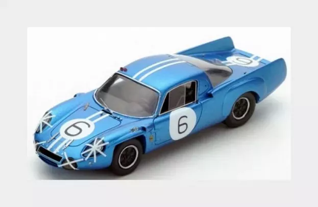 Spark Alpine A210 N 6 Winner Macau 1966 Mauro Bianchi 1:43 43MC66