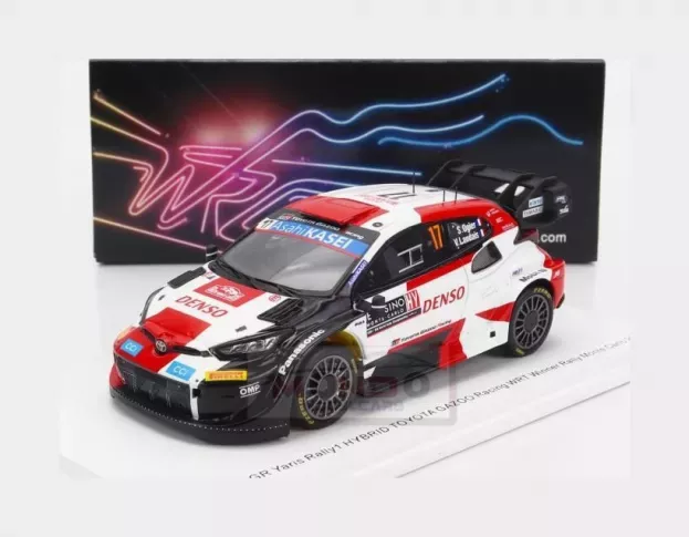 Spark Toyota Yaris Gr Hybrid Rally1 Team Toyota Gazoo Racing Wrt N 17 Winner Rally Montecarlo 2023 S.ogier V.landais 1:43 S6718