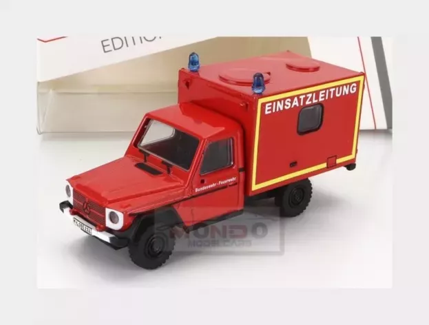Schuco Mercedes G-class Van Feuerwehr 1980 1:87 452668700