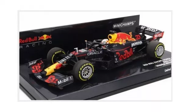 Minichamps Red Bull F1 Rb16b Honda Ra620h Team Red Bull Racing N 33 Winner Mexico Gp World Champion 2021 Max Verstappen 1:43 410211933