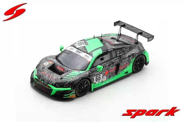 Spark Audi R8 Lms Gt3 Team Audi Sport Attempto Racing N 66 2nd 24h Spa 2020 M.drudi P.niederhauser 1:43 SB371