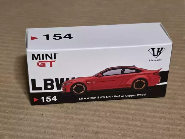 Mini-GT Bmw 4-series M4 f82 Lb Works Lhd 2019 1:64 MGT00154-L