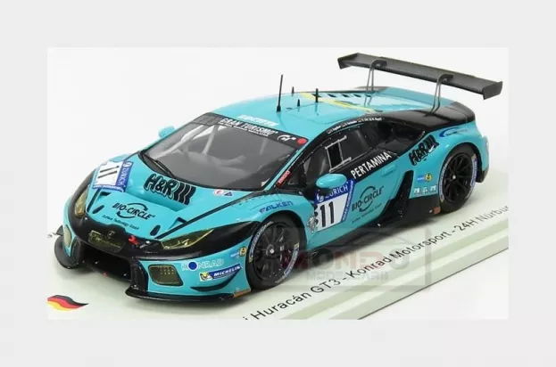 Spark Lamborghini Huracan Gt3 Team Konrad Motorsport N 11 24h Nurburgring 2017 M.mapelli H.still C.engelhart D.farnbacher 1:43 SG574