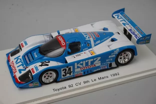 Spark Toyota 92c-v N 34 24h Le Mans 1992 R.ratzenberger E.elgh E.irvine 1:43 S2367