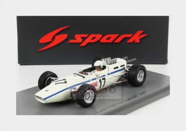 Spark Lola F1 T100 N 17 German Gp 1967 H.hahne 1:43 S5335