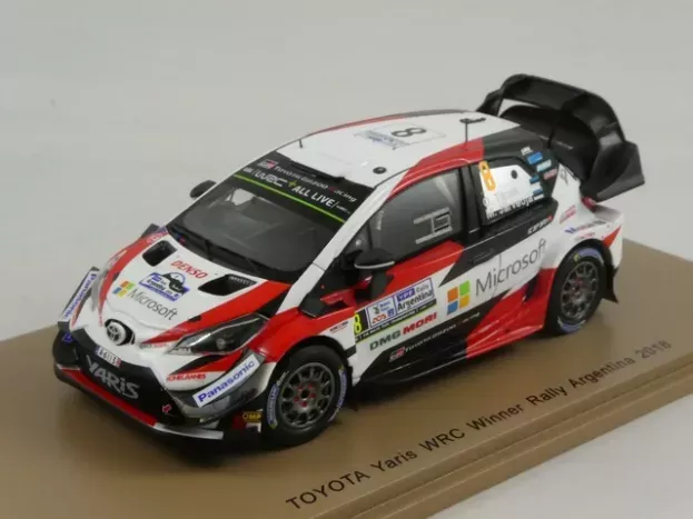 Spark Toyota Yaris Wrc N 8 Winner Rally Argentina 2018 O.tanak M.jarveoja 1:43 S5971
