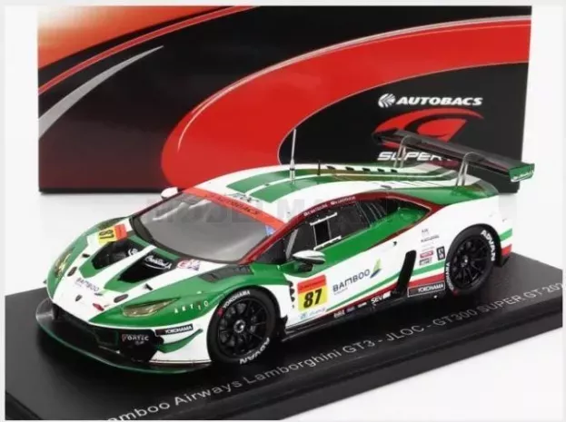 Spark Lamborghini Aventador Gt3 Team Jloc N 87 Gt300 Super Gt 2022 K.mtsuura N.sakaguchi 1:43 SGT039