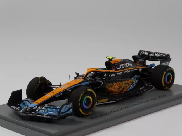 Spark Mclaren F1 Mcl36 Team Mclaren N 4 6th Abu Dhabi Gp 2022 Lando Norris 1:43 S8554