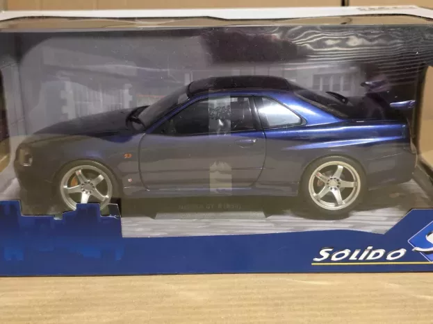 Solido Nissan Skyline Gt-r r34 1999 1:18 1804303