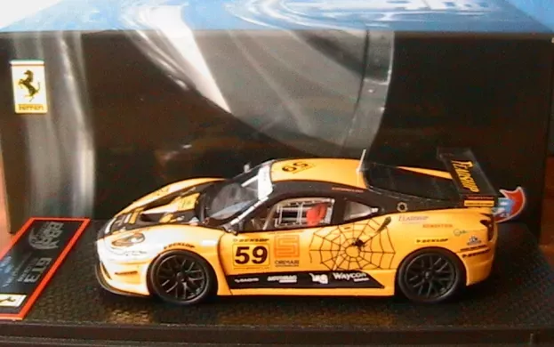 BBR Ferrari F430 Gt3 Scuderia Kessel Racing N 59 Gt Open International 2009 M.broniszewski P.peter 1:43 BBRC18C