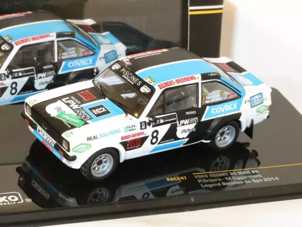 IXO Models Ford Escort Rs Mkii N 8 Rally Legend Boucles De Spa 2014 P.snijers M.eggermont 1:43 RAC247