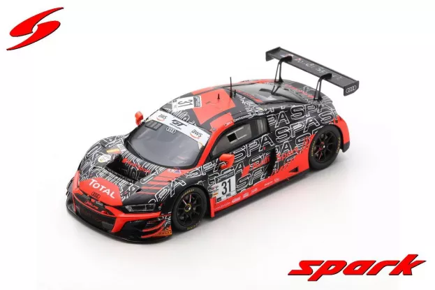 Spark Audi R8 Lms Gt3 Team Wrt 24h Spa 2020 D.vanthoor C.mies K.van Der Linde 1:43 SB407