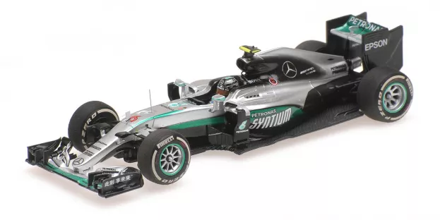 Minichamps Mercedes F1 W07 Hybrid Amg Petronas N 6 Winner Chinese Gp Nico Rosberg 2016 World Champion 1:43 417160206