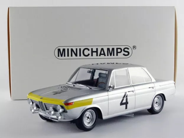Minichamps Bmw 1800 Tisa N 4 Winner 24h Spa 1965 Ickx Van Ophem 1:18 107652504