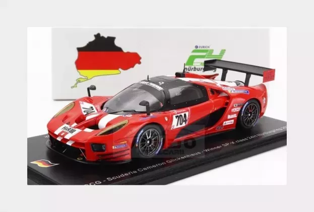 Spark Scg Scg004s Team Cameron Glickenhaus N 704 Winner Sp-x Class 24h Nurburgring 2020 T.mutsch F.mailleux F.fernandez Laser R.westbrook 1:43 SG693