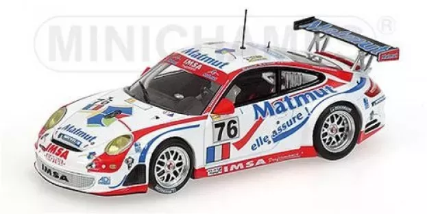 Minichamps Porsche 911 Gt3rsr N 76 Le Mans 2007 Narac Lietz 1:43 400076776