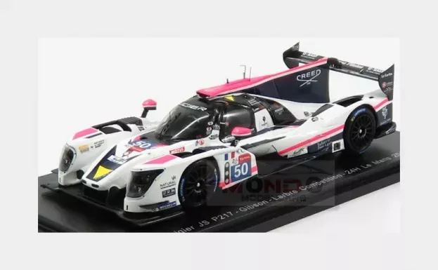 Spark Ligier Js P217 Gibson Team Larbre Competition N 50 32th 24h Le Mans 2018 E.creed R.ricci T.dagoneau 1:43 S7029