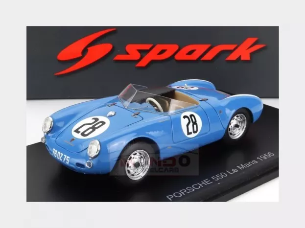 Spark Porsche 550 Rs Spider Team G.olivier N 28 24h Le Mans 1956 C.storez H.polenscki 1:43 S9718