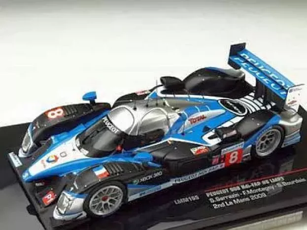 IXO Models Peugeot 908 Hdi Fap N 8 2nd 24h Le Mans 2009 Sarrazin Bourdais Montagny 1:43 LMM165