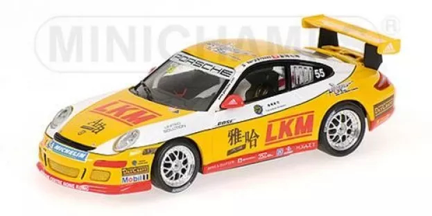 Minichamps Porsche 911 Gt3 N 55 Carrera Cup Asia Macau 2007 N.d.o'young 1:43 400076455