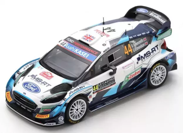 Spark Ford Fiesta Wrt Team Wrcm Sport N 44 Rally Montecarlo 2021 G.greensmith E.edmondson 1:43 S6587