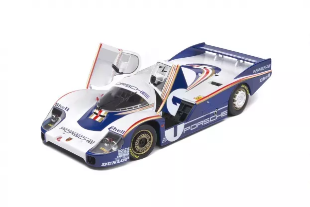 Solido Porsche 956lh 2.6l F6 Twin Turbo Team Rothmans Porsche System N 1 Winner 24h Le Mans 1982 J.ickx D.bell 1:18 1805501