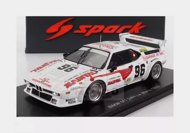 Spark Bmw M1 M88 3.5l S6 Team Garage Du Bac N 96 24h Le Mans 1980 F.alliot J.guerin 1:43 S6400