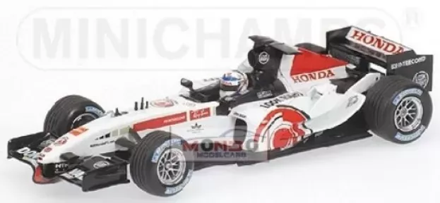 Minichamps Bar F1 007 Honda N 4 Gp Malasyan 2005 A.davidson 1:43 400050104